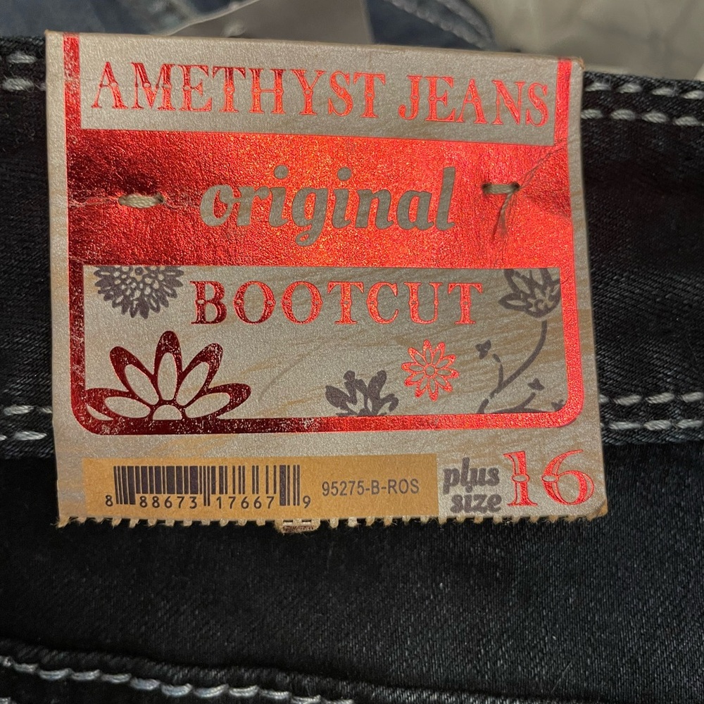 Amethyst Jeans Original Bootcut Plus Size 16